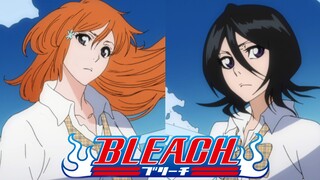 【4K超清】死神Bleach 片头曲OP10《少女S》露琪亚&织姬翻唱版