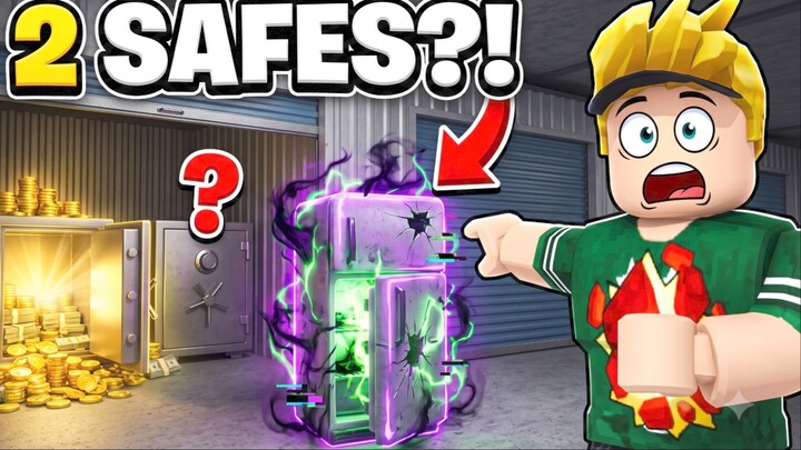 2 SAFES?!  #Roblox #StorageHunterSimulator #RobloxGaming