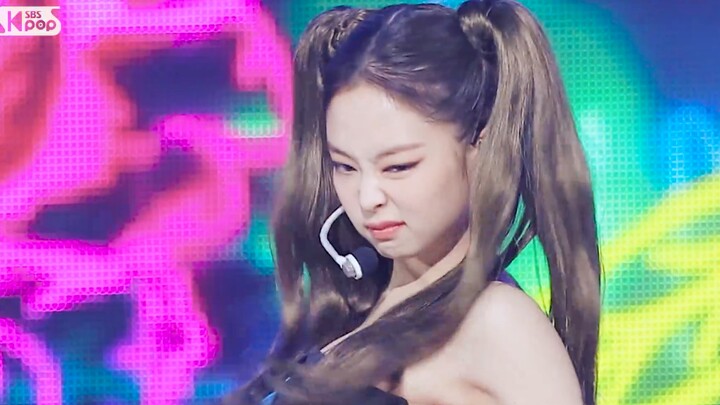 Double Ponytails! BLACKPINK – “Lovesick Girls” JENNIE Ultra-Clear Close-Up Live Cam!