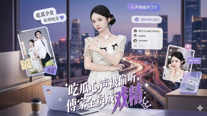 The Gossip in My Head Is No Secret | Chi Gua Xin Sheng Bei Tou Ting Fu Jia Quan Yuan Cheng Xi Jing |