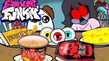 [FNF Animation] Live blackening! The anchor was jealous and ate five bowls of turkey noodles in publ