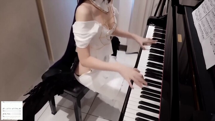 [Datang dan belajar piano dari adikku] OVERLORD Bone King Overlord medley 3 lagu
