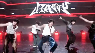 baggyjeans一眼看出TF三代主舞 不知道大家有没有看爽 反正弟弟们是跳爽了