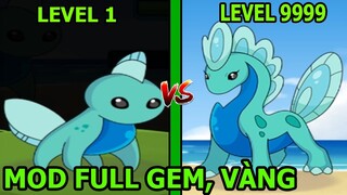 Tiến Hóa POKEMON Thủy long Rồng Nước Thần Thoại - Dynamon World Mod Full - Top Game - Thành EJ