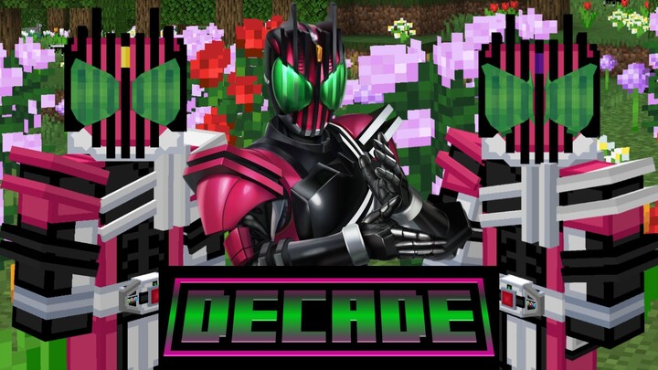Kamen Rider Decade Addon Minecraft