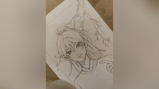 một chút cổ trang ☺️☺️ cổtrang tranh_vẽ art