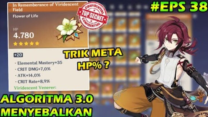 Trik Meta Hp% - Trik Enhance Artefak Genshin 3.0 | Genshin Impact Indonesia