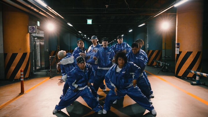Korean large-scale HIPHOP crew Hanya new performance video 4K