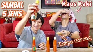 ORANG JEPANG CHALLENGE TEBAK RASA SAMBAL!!