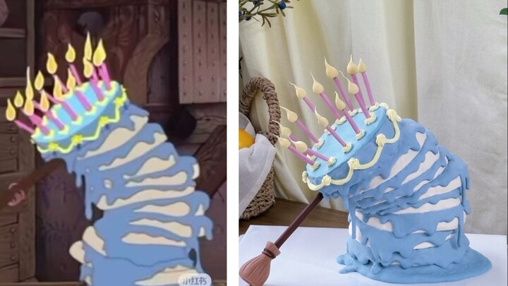 我把仙女酵母的蛋糕做出来啦