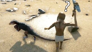 อาร์ก 2: ไดโนเสาร์ขนยาวขโมยของฉันไป ถูกฉันไล่ตี