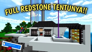 KEREN BANGET! SERBA PAKE REDSTONE RUMAHNYA!! - Map Showcase Minecraft #75