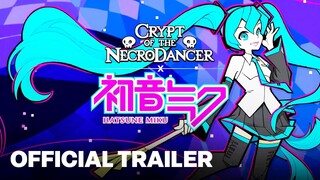 Crypt of the NecroDancer: Hatsune Miku Character DLC Trailer