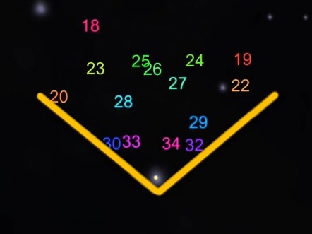 数字每次弹跳都会加1#星球动画 #几何图形