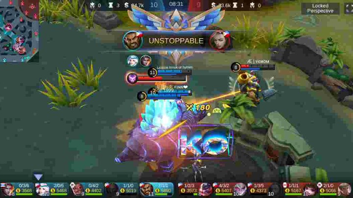 How to play roger in mythic II by an tank user