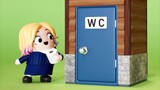 [Wednesday animation] No paper in the toilet on Wednesday? ?