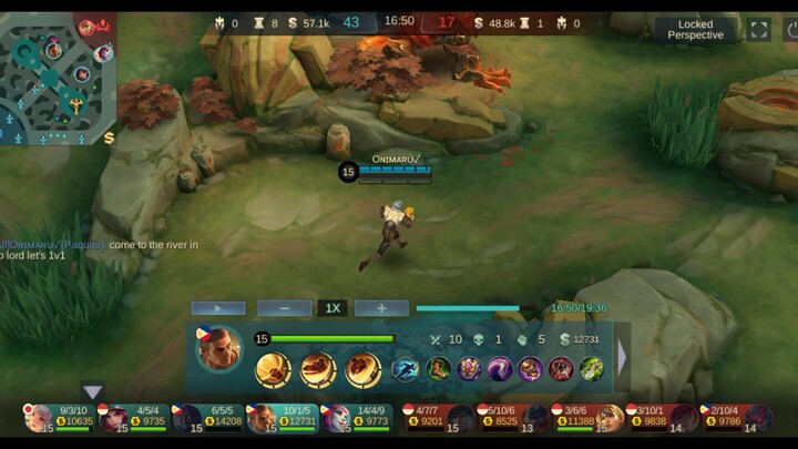 1v1 with freya