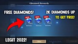 3K DIAMONDS LEGIT WAY TO GET FREE DIAMONDS! NEW! CLAIM IT FREE! | MOBILE LEGENDS 2022