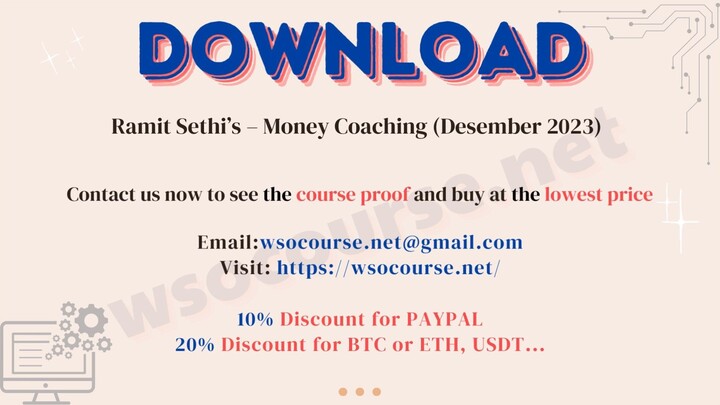 Ramit Sethi’s – Money Coaching (Desember 2023)