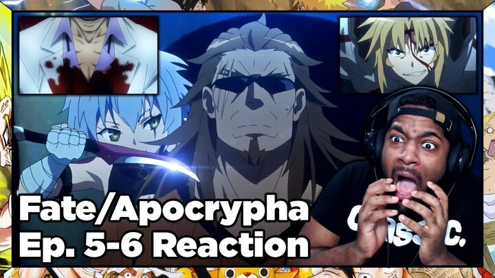 JACK THE RIPPER IS ON DEMON TIME TODAY!!! Fate/Apocrypha Episode 5-6 Reaction