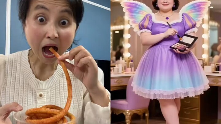 Wow, Snow White is so beautiful, and she even has wings!