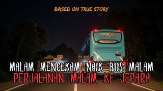 KISAH MISTIS BUS MALAM MOGOK DI TENGAH HUTAN! SATU BUS MAMPIR DI WARUNG GAIB BIKIN MERINDING