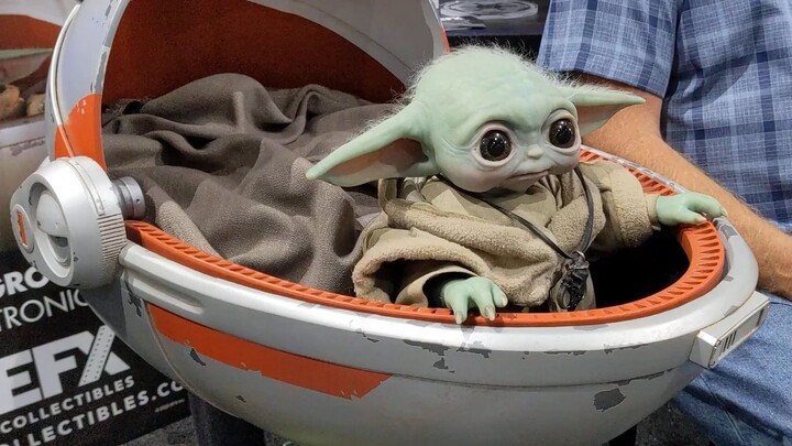Baby Yoda “muncul” di Comic-Con SDCC 2022! Ekspresi dan gerak-gerik kecilnya benar-benar menggemaska