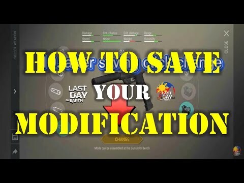 "HOW TO SAVE MODIFICATION" | BEGINNER"S GUIDE  - Last Day On Earth: Survival