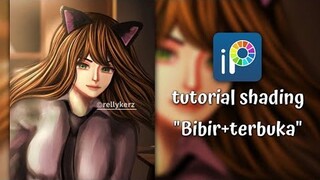 Tutorial shading bibir🧚🏻🍃 ||Sakura School Simulator (ibis paint x)
