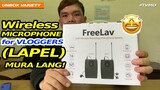 MURANG Wireless Microphone LAPEL  Unboxing Ep1