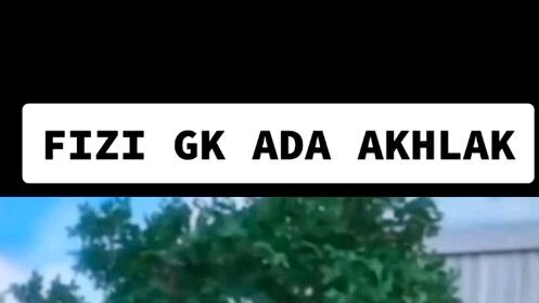 Fizi emang gaada akhlaknya