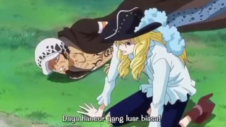 one piece Luffy menyerah