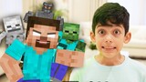 Jason Minecraft Animation with Herobrine Challenge and other funny stories for kids