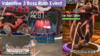 Sword Art Online Integral Factor: Valentine 3 Boss Rush Event
