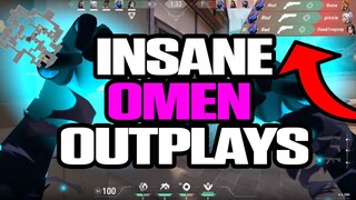 Most INSANE Omen Aggressive Outplays - Valorant