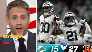 KJM | Max Kellerman "SHOCKED" Bengals beat Miami 27-15 after injured Tagovailoa carted off