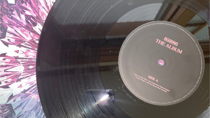 【BLACKPINK】The Album Limited Edition Vinyl Record Listening Session + Unboxing Side A