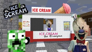 Monster School : Ice Scream Horror Game Challenge - Minecraft Animation