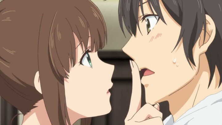 Cinta segitiga adik kakak- Alur cerita Anime Domestic na Kanojo episode 4