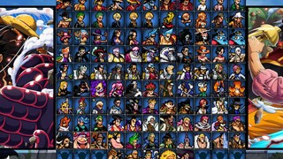[MUGEN] Versi V5 Integrasi Ratusan Karakter Kecil "One Piece" terbaru tersedia untuk dibagikan dan d