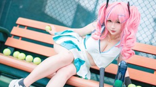 [Azur Lane cos][Nine Birds] Bremerton: Ah, panas sekali, aku benar-benar ingin kembali dan mandi