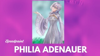 Speed Paint Philia Adenauer (the too perfect Saint)