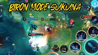 ini agak gila sih damage nya BIRON CLASHLANE 🫰🫰 GAK NGOTAK SAMPAI SUKUNA IKUT MERASUKI