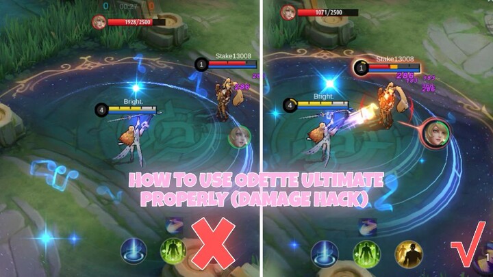 YOU SHOULD USE ODETTE LIKE THIS: