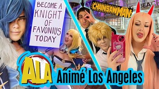 ANIME LOS ANGELES 2023 - Genshin Impact and Chainsaw Man Cosplay!