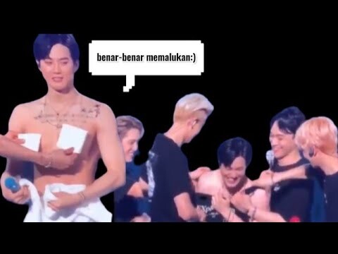 📢 SUHO DEPRESOT ABS NYA DI UNBOXING MEMBER EXO⁉️