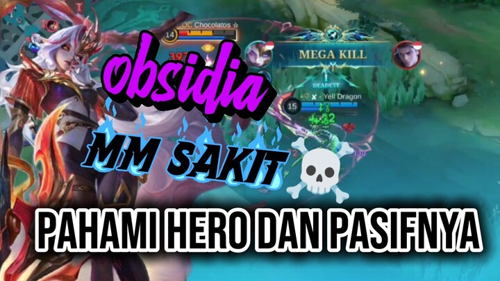 Sini merapat Obsidia build sakit!!