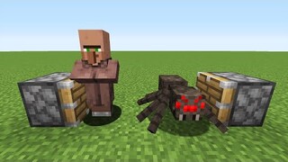 Villager + Spider = ???