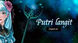 PUTRI  DARI. LANGIT membawah kedamaian …