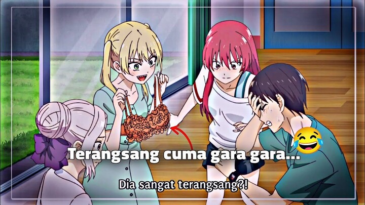 Ketika cewe cewe lu uji lu bisa tahan dari nafsu atau tidak, tapi...
